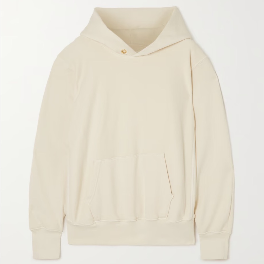 Les Tien Cotton Jersey Hoodie